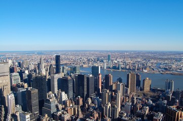 View over the amzing New York City