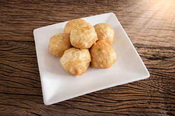 Chinese Pastry or Moon cake, dessert for Chinese