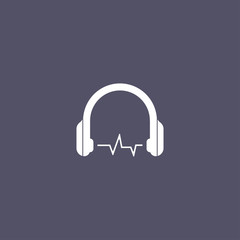 simple headphone icon