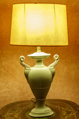 traditional vintage lamp in Morocco