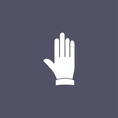 simple hand icon