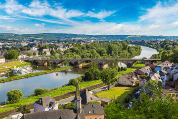 Fototapeta na wymiar Panoramic view of Trier