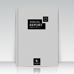 Abstract composition. Horizontal line section. Black and white ad surface icon. Logo figure. A4 brochure title sheet. Creative square text frame construction. Firm banner form image. EPS10 flier panel