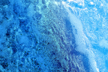 Fototapeta na wymiar Macro sea waves