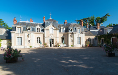 Kleines Schloss, Gästehaus an der Loire bei Blois, Frankreich