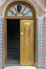 Traditional door in Morocco