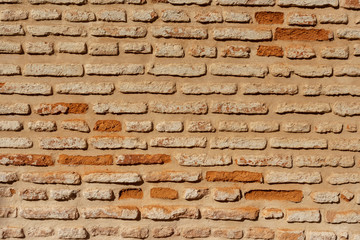 brick wall textured background
