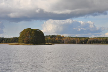 Polska - Mazury - Jezioro Omulew