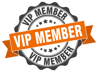 vip member stamp. sign. seal