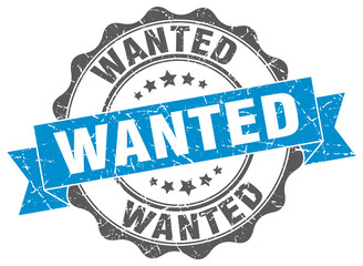 Obraz premium wanted stamp. sign. seal