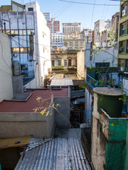 View over backyard in Buenos Aires