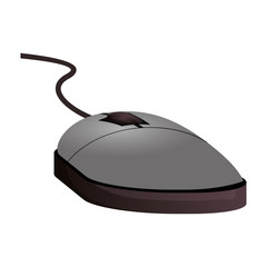 Mouse icon. Device gadget technology and electronic theme. Isolated design. Vector illustration