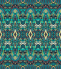 Ethnic seamless pattern. Tribal art print.