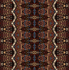 Tribal vintage ethnic seamless pattern ornamental