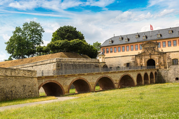 Fototapeta premium Fortress Petersberg in Erfurt
