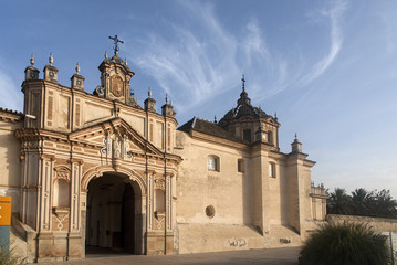 Fototapeta na wymiar Real Monasterio de la Cartuja de Sevilla