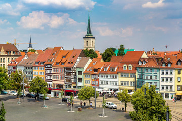 Historical city centre in Erfurt
