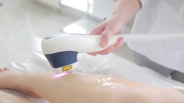 Laser epilation and cosmetology.