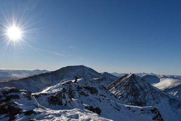 Obraz premium Meall Garbh and the Ben Lawers Range 