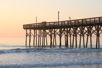 Sunset pier