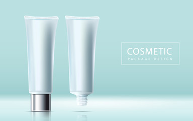 Plastic tube template