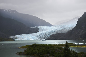 氷河　アラスカ