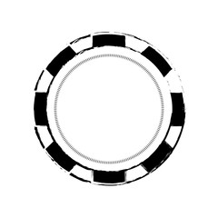 Fototapeta na wymiar chips casino related icon image vector illustration design 