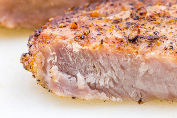 Air fried pork chop