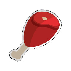 beef or meat icon image vector illustration design 
