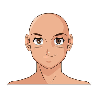 anime style male character head Stock Vector Image  Art  Alamy