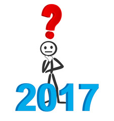 2017 question mark draw person