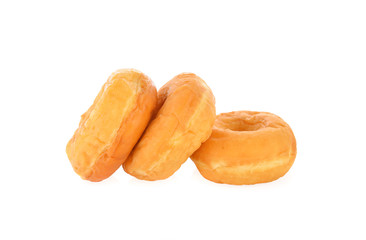 dough nut on white background