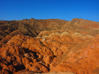 Colorful Danxia Topography,Zhangye,Gansu,China