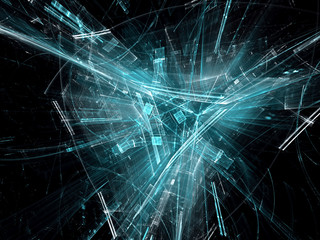 Technology design - abstract digitally generated image