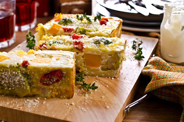 Casserole with vegetables