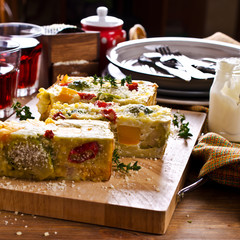 Casserole with vegetables