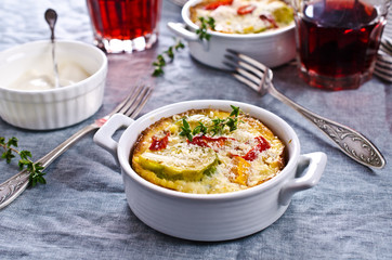 Casserole with vegetables