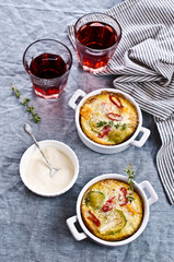 Casserole with vegetables