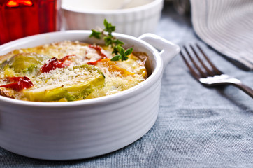 Casserole with vegetables