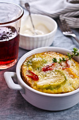 Casserole with vegetables