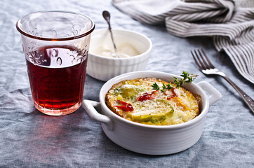 Casserole with vegetables