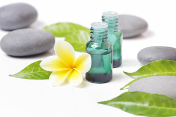 Loose powder over make up brush