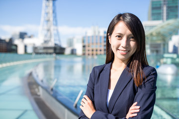Business woman at Nagoya city