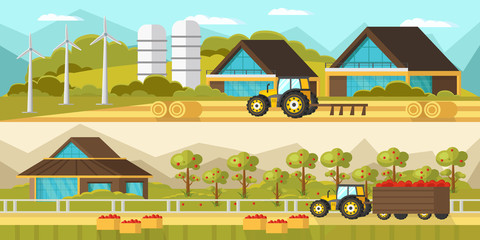 Agricultural Horizontal Banners