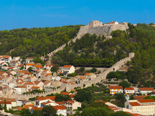 Spanjola Fortress at Hvar mountain top,Croatia