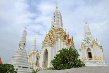 Naklejka premium White pagoda