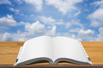Open book