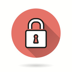 Lock - vector icon.