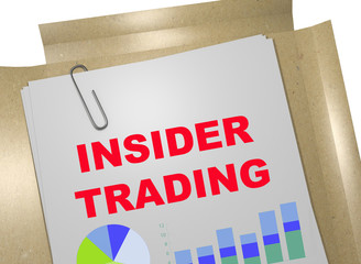 Insider Trading - business concept
