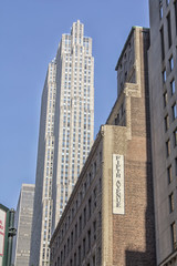 Skyscrapers in Fifth Avenue in NYC